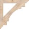 Ekena Millwork Merced Traditional Smooth Bracket, Douglas Fir, 3 1/2"W x 34"D x 34"H BKT04X34X34MRC01SDF - alternate 4